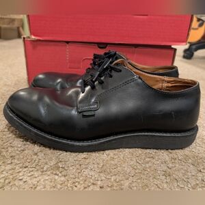Red Wing Shoes Black Leather Men's Oxfords
